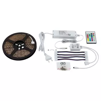 5м. Комплект светодиодной ленты RGB 20W, 220V, IP20 Eglo Led Stripes-Flex 97928