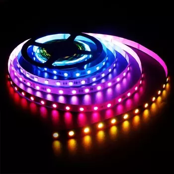 5м. Комплект светодиодной ленты RGB 5050, 7,2W, 12V, 30LED/m, IP65 Elektrostandard (a049849)