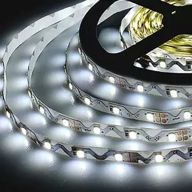 5м. Светодиодная гибкая лента холодного цвета 6500К 2835, 6W, 12V, 60LED/m, IP20 Elektrostandard (a052854)