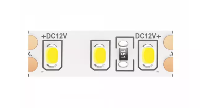5м. Светодиодная лента белого цвета 4000K, 14,4W, 12V, 120LED, IP65 Led strip Maytoni 10118