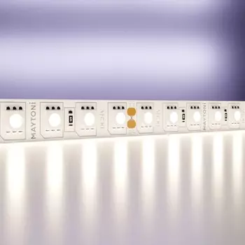 5м. Светодиодная лента белого цвета 4000К, 21W, 24V, 60LED, IP20 Led strip 20023