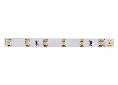 5м Светодиодная лента белого цвета 4000К, 4,8W, 24V, 60LED/m, IP20 Donolux DL-18321/N.White-24-60