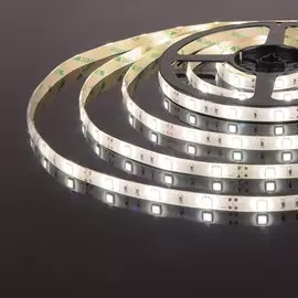 5м. Светодиодная лента белого цвета 4200К 5050/30, 7,2W, 12V, 30LED/m, IP65 Elektrostandard (a050584)