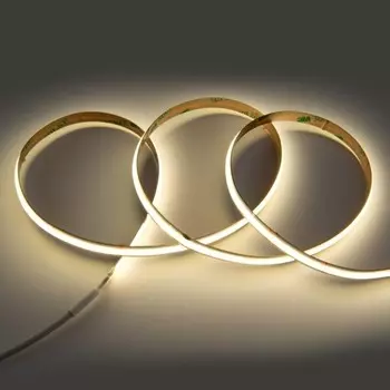 5м. Светодиодная лента белого цвета 4500К, 14W, 24V, 512LED/m, IP20 General GLS-COB-512-14-24-IP20-4 (502913)