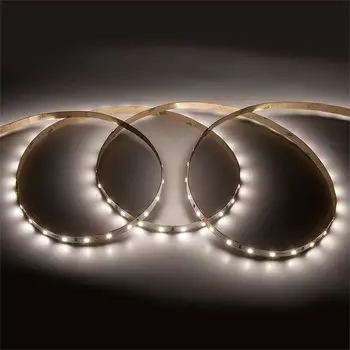 5м. Светодиодная лента белого цвета 4500K 2835, 7,2W, 24V, 60LED/m, IP20 General GLS-2835-60-7.2-24-IP20-PRM-4 (502041)