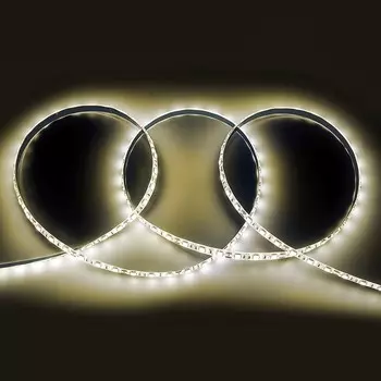 5м. Светодиодная лента белого цвета 4500K 5050, 14.4W, 12V, 60LED/m, IP65 General GLS-5050-60-14.4-12-IP65-4 (5033)