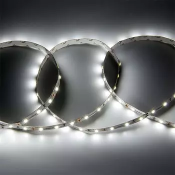 5м. Светодиодная лента белого цвета 4500K 5730, 18W, 12V, 60LED/m, IP20 General GLS-5730-60-18-12-IP20-4 (503201)