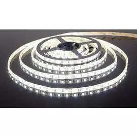 5м. Светодиодная лента белого цвета 5050, 6500К, 14,4W, 12V, 60LED/m, IP65 Elektrostandard (a027840)