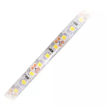 5м. Светодиодная лента дневного цвета 2835, 6500К, 9.6W, 12V, 120LED/m, IP65 Volpe ULS-Q333 2835-120LED-m-8mm-IP65-DC12V-9.6W-m-5M-6500K - (UL-00004534)