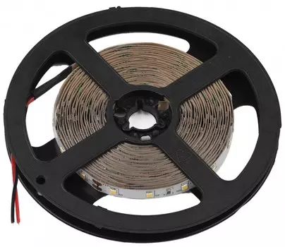 5м. Светодиодная лента ЭРА 4,8W/m 60LED/m 2835SMD холодный белый 5M KU-2835AD-60D-W Б0044110