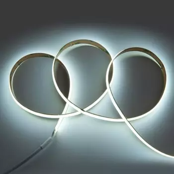 5м. Светодиодная лента холодного цвета 6500К, 14W, 24V, 512LED/m, IP20 General GLS-COB-512-14-24-IP20-6 (502923)