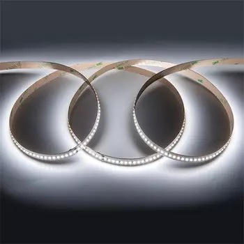 5м. Светодиодная лента холодного цвета 6500K 2216, 22W, 24V, 240LED/m, IP20 General GLS-2216-240-22-24-IP20-PRM-6 (502740)