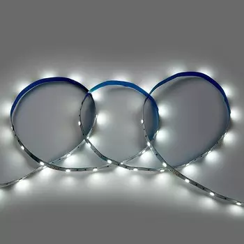 5м. Светодиодная лента холодного цвета 6500K 5050, 7,2W, 12V, 30LED/m, IP20 General GLS-5050-30-7.2-12-IP20-6 (5020)