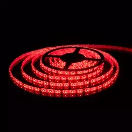 5м. Светодиодная лента красного цвета 5050, 14,4W, 24V, 60LED/m, IP65 Elektrostandard (a052974)