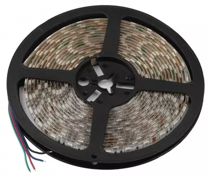 5м. Светодиодная влагозащищенная лента ЭРА 14,4W/m 60LED/m 5050SMD RGB 5M KU-5050AD-60D-RGB Б0044123