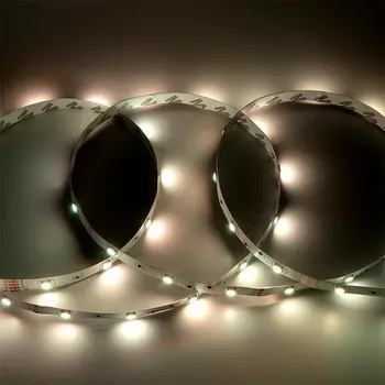 5м. Светодиодная лента RGB 5050, 7,2W, 12V, 30LED/m, IP20 General GLS-5050-30-7.2-12-IP20-RGB (5036)