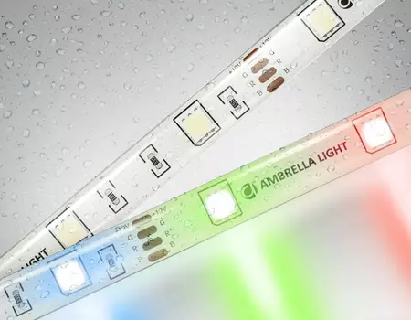 5м. Светодиодная лента RGB, 5050, 7,2W, 12V, 30LED/m, IP65 Ambrella light ILLUMINATION LED Strip GS2301