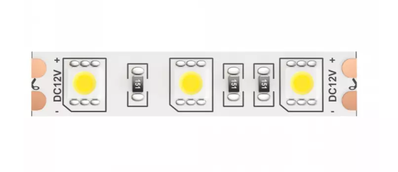 5м. Светодиодная лента теплого цвета 3000К, 14,4W, 12V, 60LED, IP65 Led strip Maytoni 10131