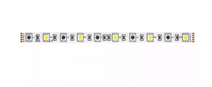 5м. Светодиодная лента теплого цвета 3000К, 14,4W, 24V, 60LED, IP20 Led strip Maytoni 10176