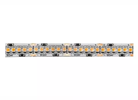 5м. Светодиодная лента теплого цвета 3000К, 19,2W, 24V, 240LED/m, IP20 Donolux DL-18331/W.White-24-240