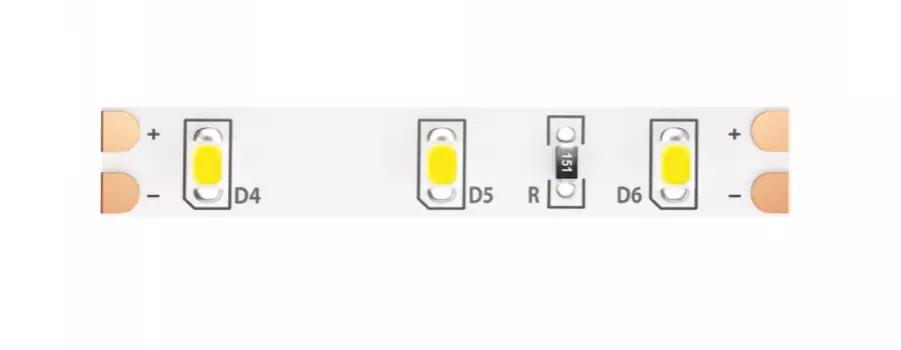 5м. Светодиодная лента теплого цвета 3000K, 4,8W, 12V, 60LED, IP65 Led strip Maytoni 10105