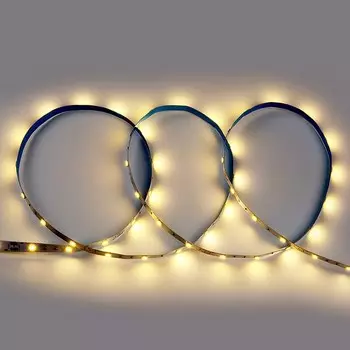 5м. Светодиодная лента теплого цвета 3000K 5050, 7,2W, 12V, 30LED/m, IP20 GeneralGLS-5050-30-7.2-12-IP20-3 (5016)