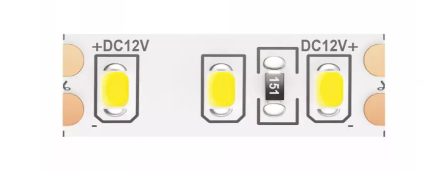 5м. Светодиодная лента теплого цвета 3000K, 9,6W, 12V, 120LED, IP65 Led strip Maytoni 10111