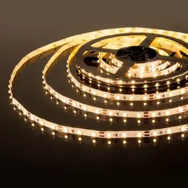 5м. Светодиодная лента теплого цвета 3300К 2835, 9,6W, 24V, 120LED/m, IP65 Elektrostandard (a052962)