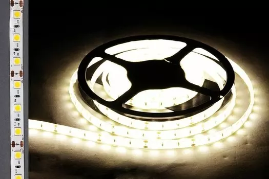 5м. Светодиодная лента теплого цвета, 5050, 14,4W, 12V, 60LED/m, IP65 Sneha 5050-60L-IP65 WW SMD WZQH 1113499