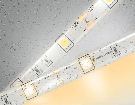 5м. Светодиодная лента теплого света 3000K, 5050, 7,2W, 12V, 30LED/m, IP65 Ambrella light ILLUMINATION LED Strip GS1901