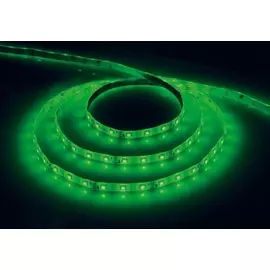 5м. Cветодиодная лента зеленого цвета 2835 4,8W 12V 60LED/m IP20 Feron LS603 27671