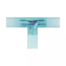 5шт. Соединитель контактный Т-образный для светодиодных лент 3528, 220V Uniel UTC-K-32/A67-NNN CLEAR 005 POLYBAG (10818)