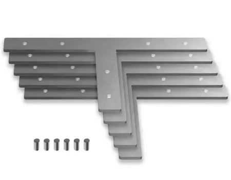 5шт. Соединитель Т для алюминиевого профиля "Profile System" Ambrella light ILLUMINATION Profile GP8055