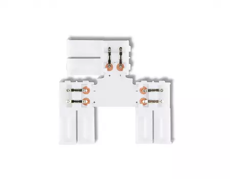 5шт. Соединитель T для светодиодной ленты 5050 12/24V (2 конт.) Ambrella light ILLUMINATION LED GS6951