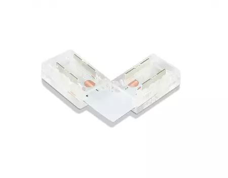 5шт. Соединитель угловой L для светодиодной ленты COB 8mm 12/24V (2 конт.) Ambrella light ILLUMINATION LED GS6851