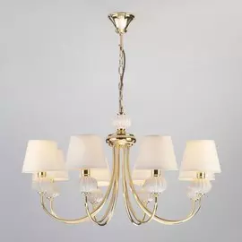 60072/8 золото Подвесная люстра ЕВРОСВЕТ Mella