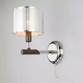 60078/1 хром Бра настенное с выключателем Eurosvet Telesta