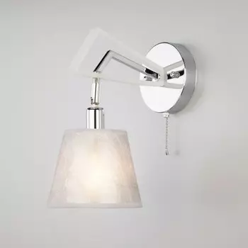 60082/1 хром Бра с абажуром Eurosvet Alicante