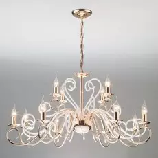 60090/12 золото Подвесная люстра ЕВРОСВЕТ Silva