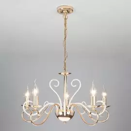 60090/5 золото Подвесная люстра ЕВРОСВЕТ Silva