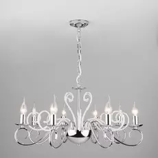 60090/8 хром Подвесная люстра ЕВРОСВЕТ Silva