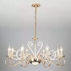 60090/8 золото Подвесная люстра ЕВРОСВЕТ Silva