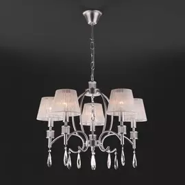 60092/5 серебро Подвесная люстра Eurosvet Capri a044215