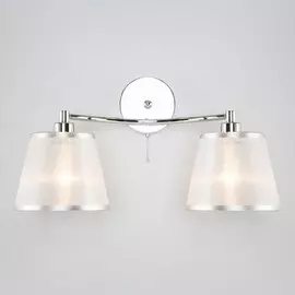 60094/2 хром Бра настенное с выключателем Eurosvet Cornetto a044705