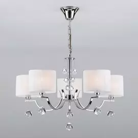 60095/5 хром Подвесная люстра Eurosvet Napoli a044710