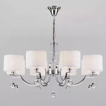 60095/8 хром Подвесная люстра Eurosvet Napoli a044712