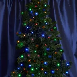 60м. Светодиодная гирлянда линейная RGB 36W 230V 600LED/m IP44 Feron CL08 32964