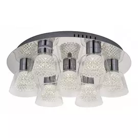 6112-7 Потолочная светодиодная люстра Kink Light Азан