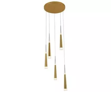 6114-5A,33 Подвесная светодиодная люстра KINK Light Рэй