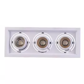 637016303 Светодиодный встраиваемый светильник-спот De Markt Круз